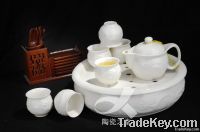 porcelain tea set, porcelain tea pot, drinkware, teaware