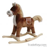 PLUSH ROCKING HORSE