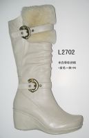 high riding leather boot