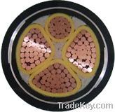 PVC  insulated and sheath armoured  electric cable