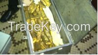 SALTED COW HIDE /GOLD BARS/ SESAMES SEEDS