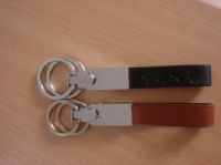 leather keychain