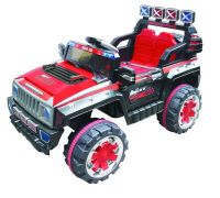 Children ride on car emulation Hummer JEEP with remote control and music