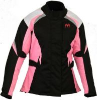 Textile Motorbike Jacket Womens Pink