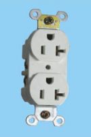 Standard duplex receptacle, wall receptacle