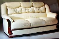 White Leather Sofa