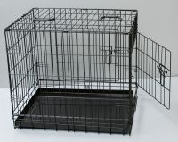 folding dog cage