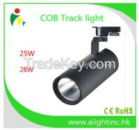 Commercial Aluminum global track light 28W with COB LED 3000K led ceiling lights