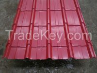 Color-Coated Corrugated Roofing Sheet (Width0.2-1.0mm)
