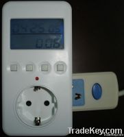 Plug in power monitor(A, V, Hz, W.PF $)