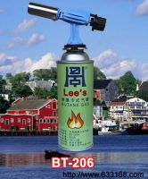 Lee's Gas Blow Torch BT-206, Electronic Gas Torch, Refillable Gas Torch