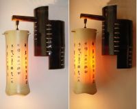 Bamboo Lamp, Wall Lamp