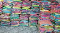 100% Cotton Color Non-Stitched Wiping Rags