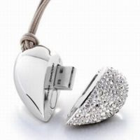heart jewelry usb stick, heart jewelery usb stick manufacturers