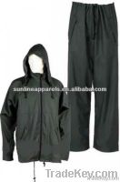 adult pu rainwear