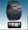 Press-on solid tyre