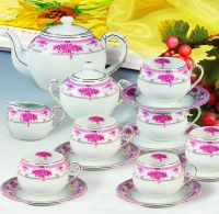 15 Pcs bone china tea set
