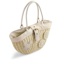 straw handbag