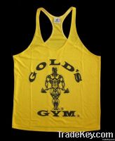 Racerback Gym Vests. Stringer vests. Gym vests.