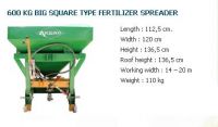 600 KG BIG SQUARE TYPE FERTILIZER SPREADER