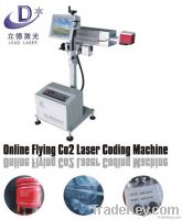 co2 Online fly laser Coding machine