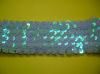 Elastic sequin band