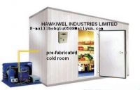 cold storage room for vegetables/meat