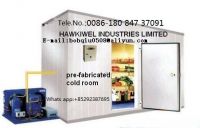 cold storage room for vegetables/meat