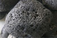 Black Lava Tumbled