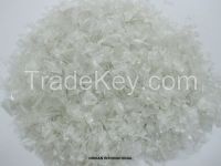 Pet Flakes White/Transparent Hot Washed