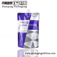 Danqing Customized Shampoo Stand Up Pouch with Spout, Daily Chemical Packaging D007