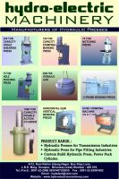 hydraulic presess for transmission tower