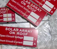 solar label kit