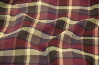 Cotton Twill Fabric And Poplin Sateen With Solid, Check And Stripe Prints