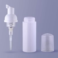 White Foaming Soap Dispenser Bottle - 1.7oz/60ml W/Pump and Cap