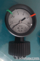 Oil Filled 2.5 Inch PP Diaphragm Pressure Gauge