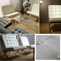 Leather Sofa Furniture Barcelona Chair