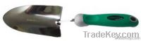 STAINLESS STEEL TROWEL WITH COMFORTABLE TPR GRIP HANDLE