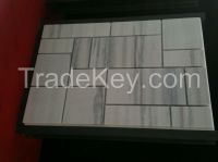 Cloudy Grey Line Marble