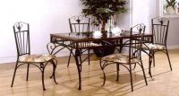 Metal dining set