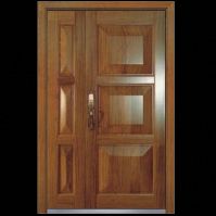 WOODEN-STEEL DOOR