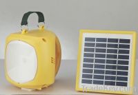 Protable solar emergency LED torch