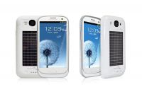 solar battery charger case 2100mah for Galaxy S3