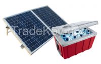 Latest Solar Refrigerator 40L capacity DC refrigator fishing camping outdoor refrigerator portable solar refrigator