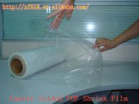 POF center folded heat shrink film