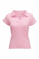 Lady-Fit rib polo