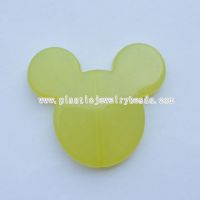 wholesaler supply crystal acrylic plastic jewelry beads of ornaments