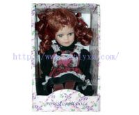 Sell porcelain doll and vinyl doll , promotion gift