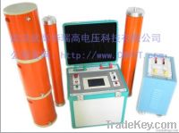 Series resonant frequency exchange of high-voltage pressure test