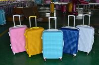 ABS ZIPPER CASE LUGGAGE TRAVEL CASE TROLLEY BAG